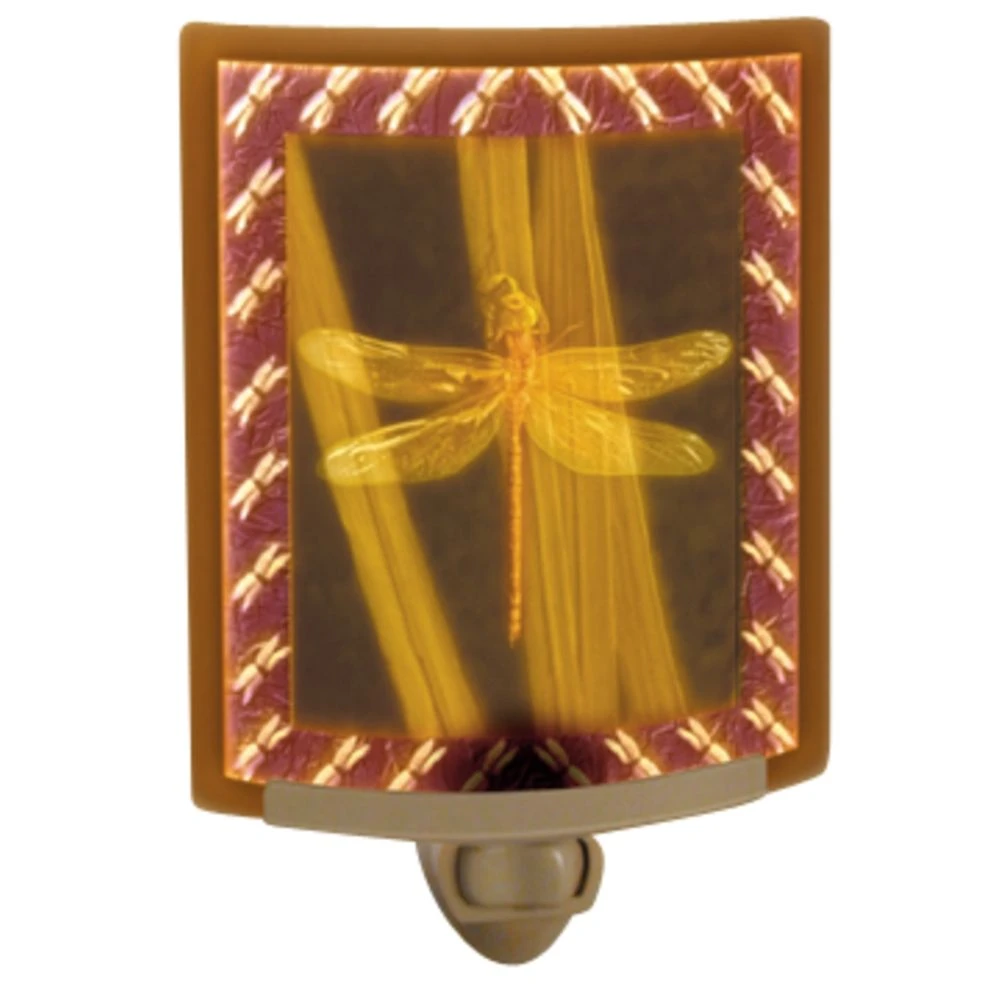 Dragonfly Curved Panel Lithophane Nightlight