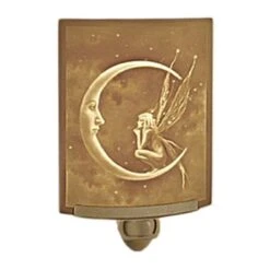 Fairy Moon Curved Panel Lithophane Nightlight