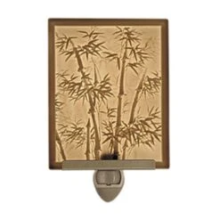 Bamboo Curved Panel Lithophane Nightlight