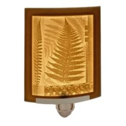 Fern Leaf Curved Panel Lithophane Nightlight