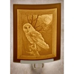 Owl Curved Panel Lithophane Nightlight