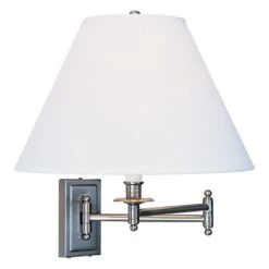 Robert Abbey Kinetic Brushed Chrome Swing Arm Lamp
