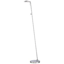 George's Reading Room LED Floor Lamp In Chrome By George Kovacs