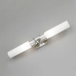 Norwell Lighting Astro Brush Nickel Bathroom Light - Vertical Or Horizontal Mounting