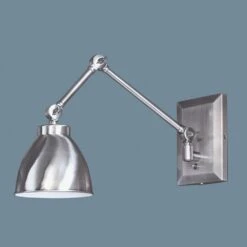 Norwell Lighting Maggie Pewter Swing Arm Lamp
