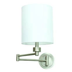 House Of Troy Decorative Wall Swing Satin Nickel Swing Arm Lamp