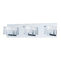 Blocs LED 19.50-Inch Vanity Light In Polished Chrome By ET2 Lighting