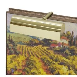 House Of Troy Classic Traditional Polished Brass Picture Light