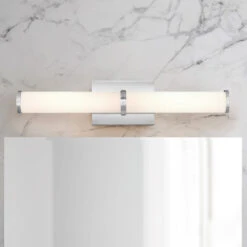 Hinkley Simi 22.75-Inch Brushed Nickel LED Bathroom Light 3000K 2450LM