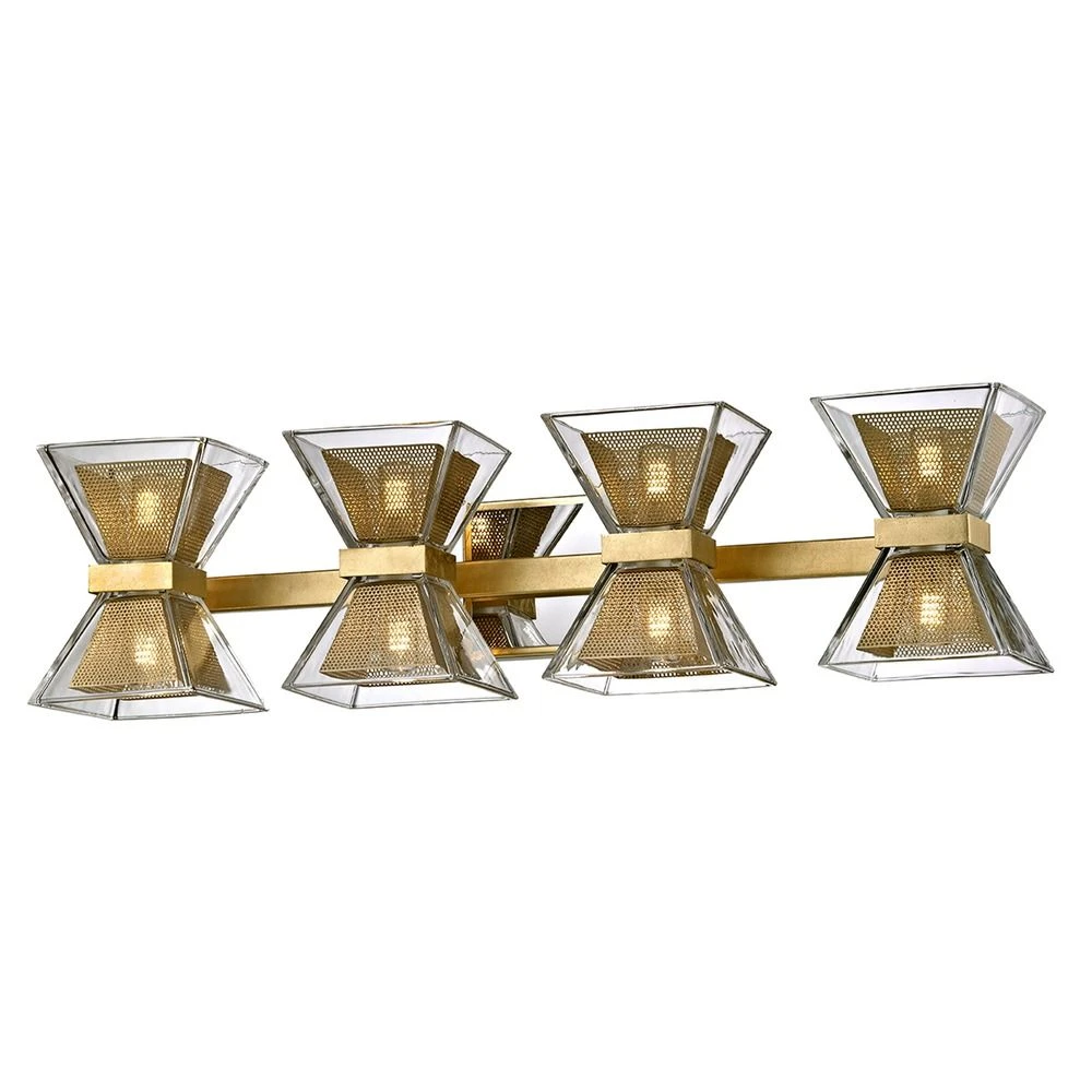 Troy Lighting Expression Gold Leaf LED Bathroom Light