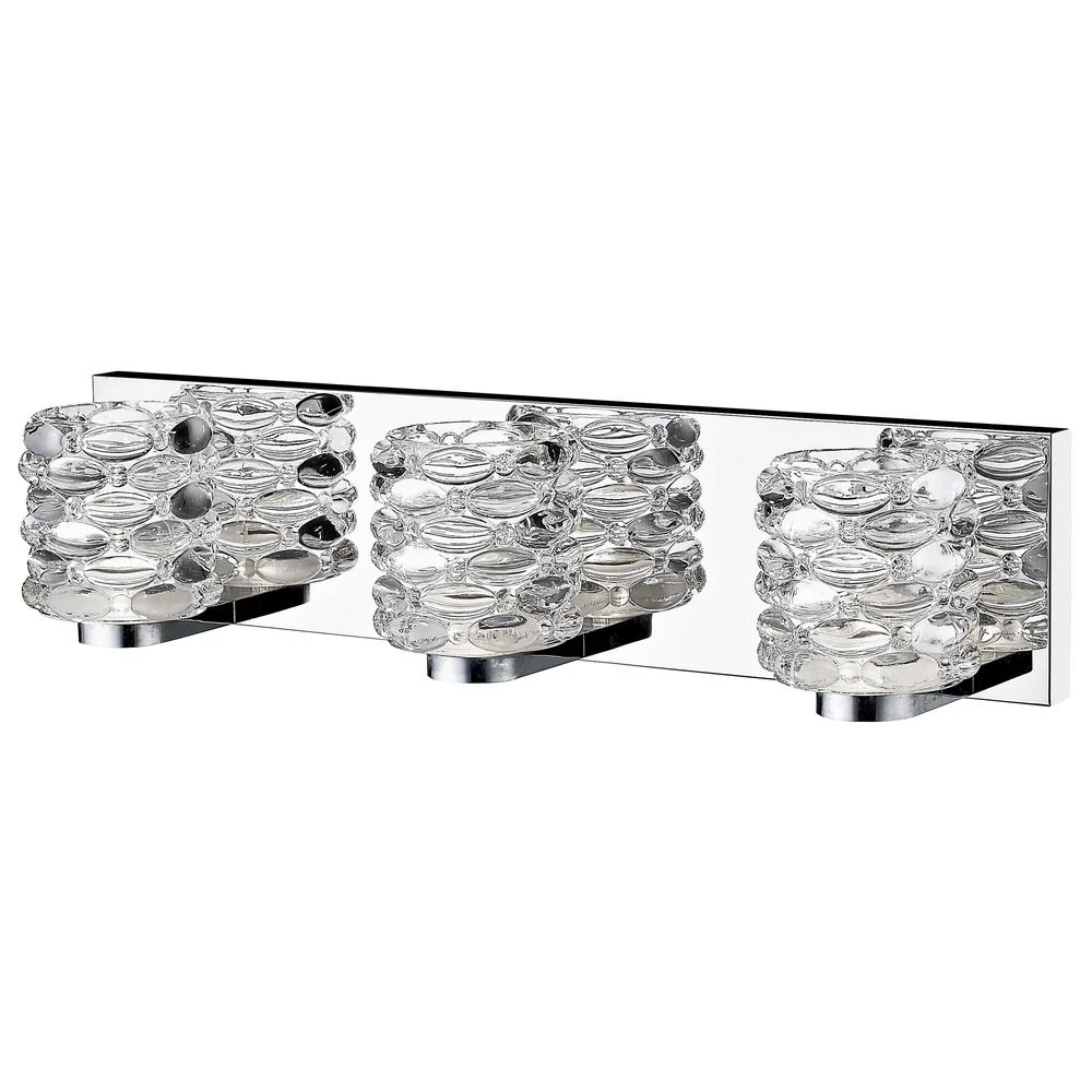 Z-Lite Dawson Chrome LED Bathroom Light - Image 2