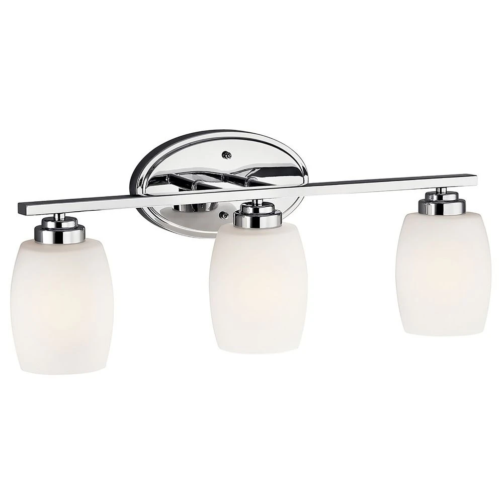 Eileen 24-Inch Chrome LED Vanity Light By Kichler Lighting - Image 2