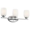 Eileen 24-Inch Chrome LED Vanity Light By Kichler Lighting