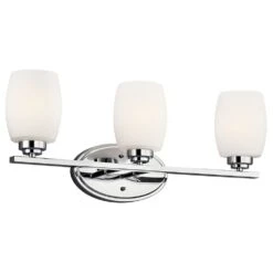 Eileen 24-Inch Chrome LED Vanity Light By Kichler Lighting