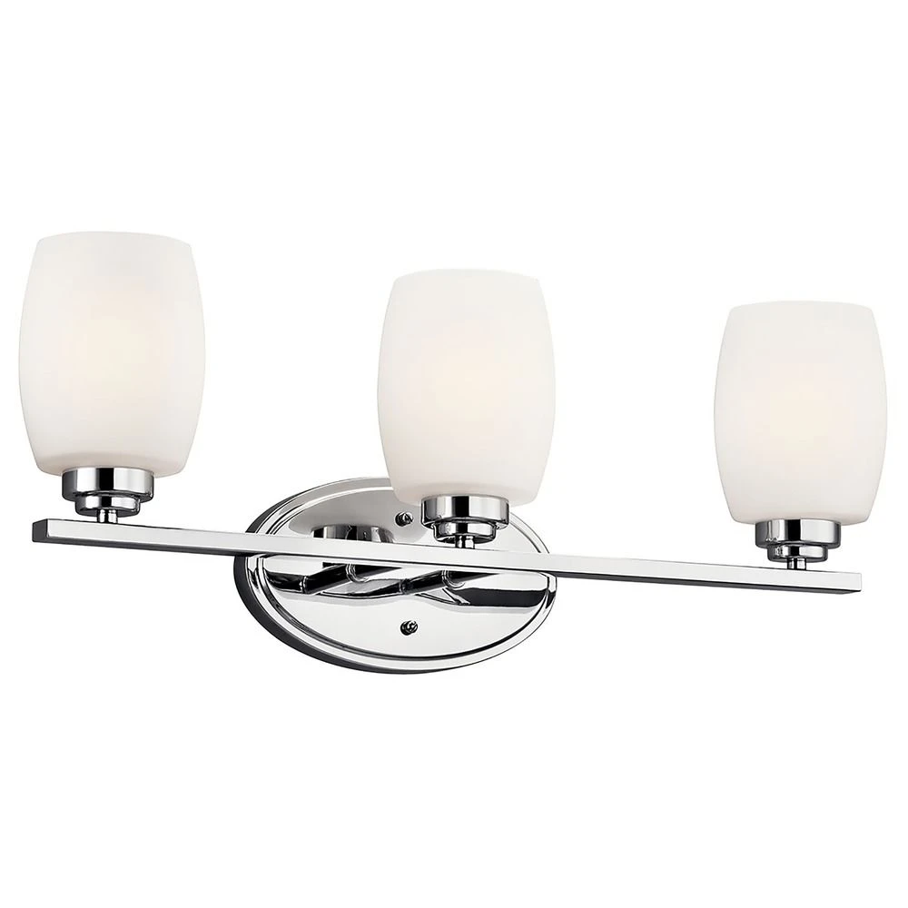 Eileen 24-Inch Chrome LED Vanity Light By Kichler Lighting
