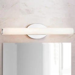 Parallel LED Polished Chrome Bathroom Light 3000K By Progress Lighting