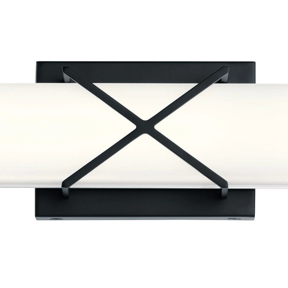 Trinsic 32-Inch Matte Black LED Vanity Light By Kichler Lighting - Image 4