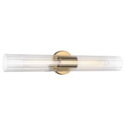 Odette Aged Gold Bathroom Light By Matteo Lighting