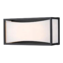 Z-Lite Baden Matte Black LED Vertical Bathroom Light