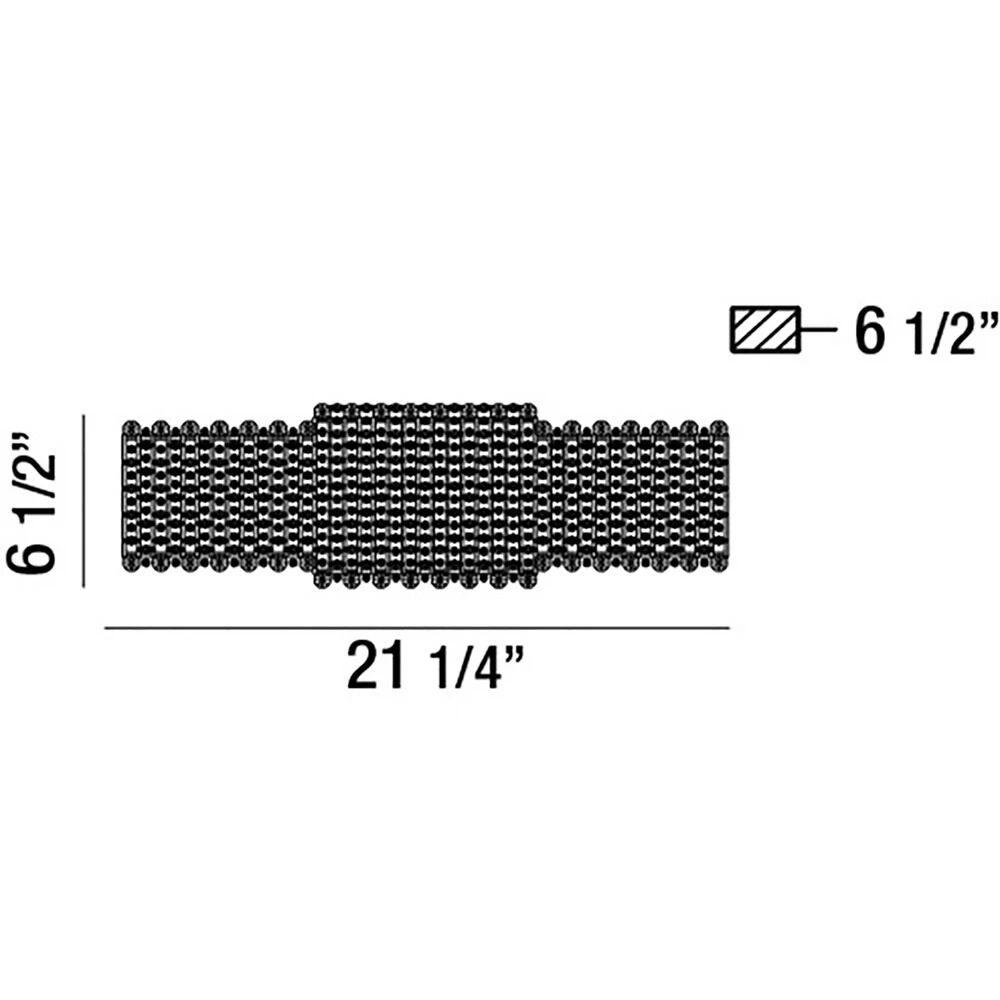 Eurofase Lighting Sposa Chrome Vertical Bathroom Light - Image 5