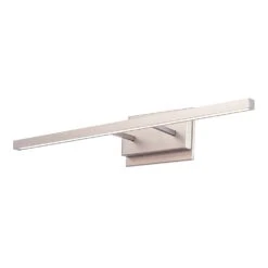 Parallax 24-Inch Vanity Light In Brushed Nickel 2700K 3CCT