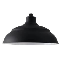 RLM 16.75-Inch Warehouse Lamp Shade In Black By HomePlace By Capital Lighting