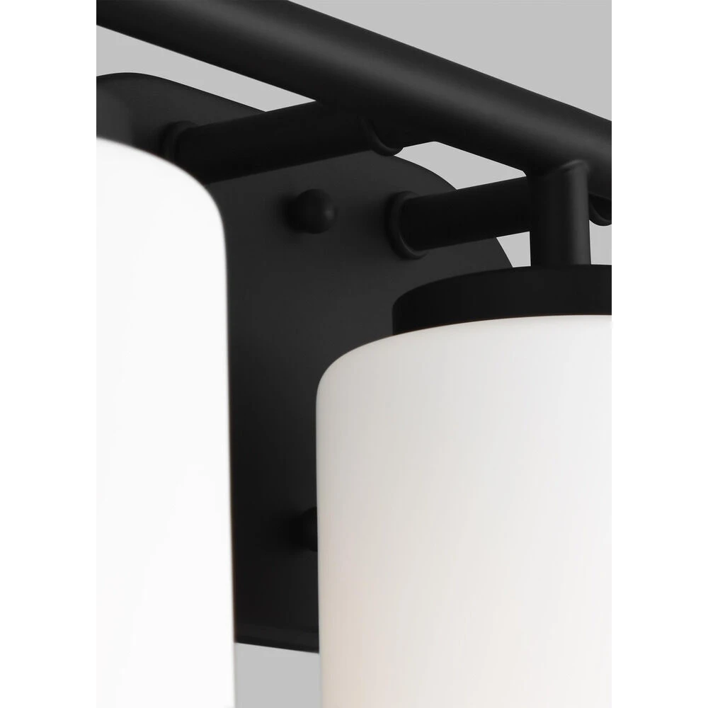 Oslo 20-Inch LED Bath Light In Midnight Black By Generation Lighting - Image 2