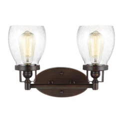 Belton 15-Inch Bronze LED Bathroom Light By Generation Lighting