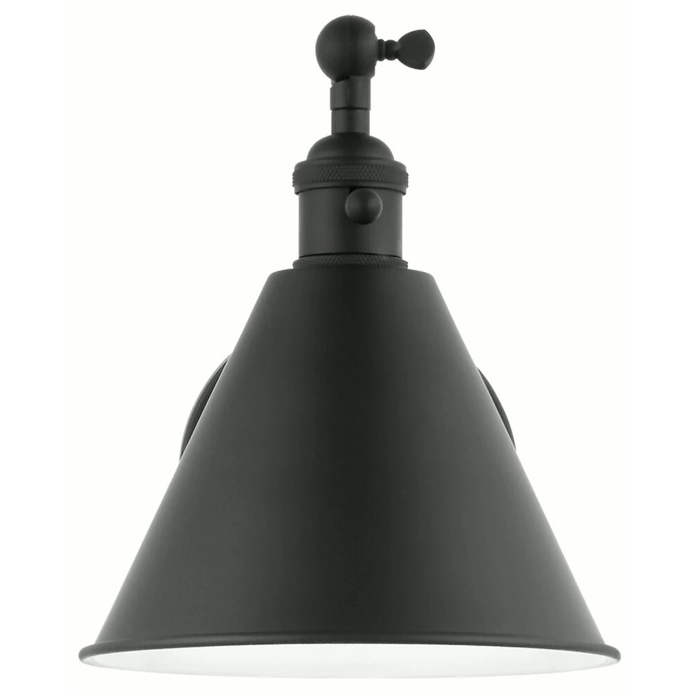 Visual Comfort Studio Collection Chapman & Myers Salem Midnight Black Swing Arm Lamp