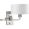 Carrick Swing Arm Wall Light In Brushed Nickel By Progress Lighting