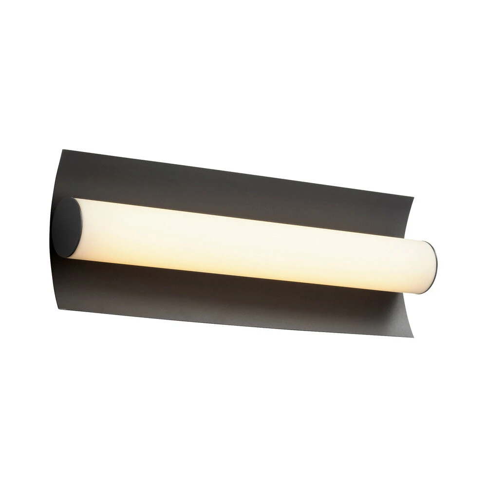 Wave 18-Inch LED Vanity Light In Black By Oxygen Lighting - Image 2