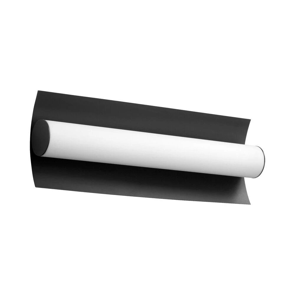 Wave 18-Inch LED Vanity Light In Black By Oxygen Lighting