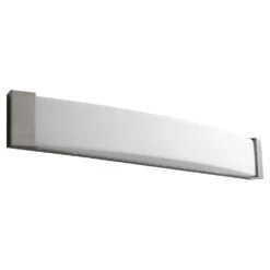 Apollo 36-Inch Vanity Light In Satin Nickel By Oxygen Lighting