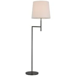 Barbara Barry Clarion Bridge Arm Lamp In Bronze By Visual Comfort Signature