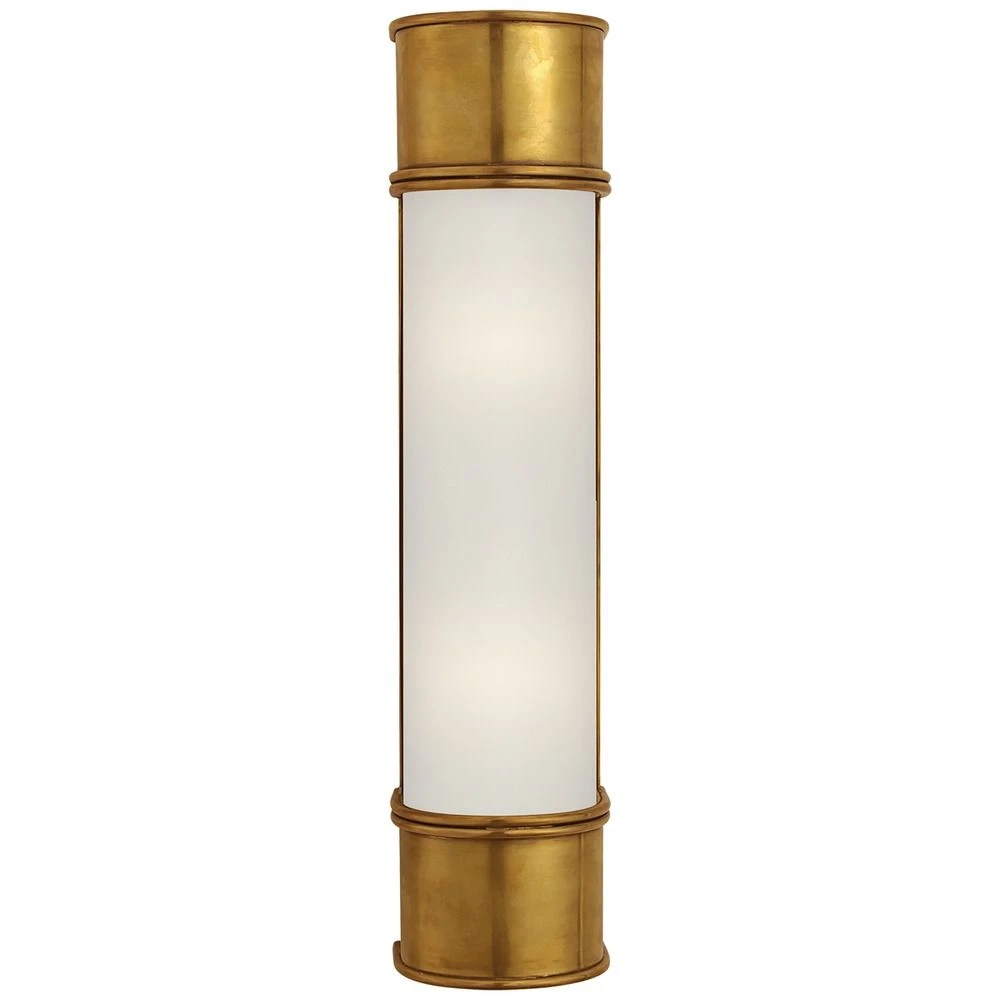 E.F. Chapman Oxford 18-Inch Bath Light In Brass By Visual Comfort Signature