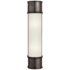 E.F. Chapman Oxford 18-Inch Bath Light In Bronze By Visual Comfort Signature