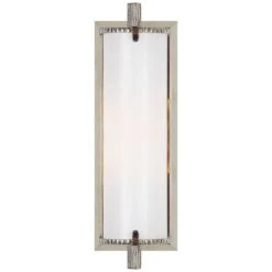 Thomas OBrien Calliope Short Bath Light In Nickel By Visual Comfort Signature