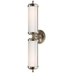 Thomas OBrien Merchant Bath Light In Nickel By Visual Comfort Signature