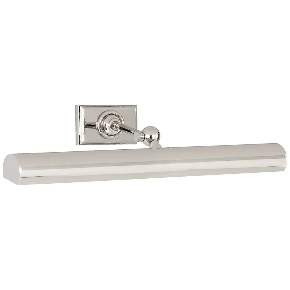 E.F. Chapman Cabinet Maker's 18-Inch Light In Nickel By Visual Comfort Signature