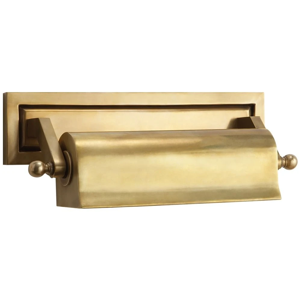 Thomas OBrien Library 10-Inch Art Light In Brass By Visual Comfort Signature