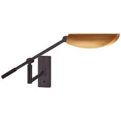 Ian K. Fowler Lola Boom Arm Wall Light In Aged Iron By Visual Comfort Signature