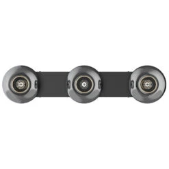 Kuzco Lighting Samar Black Vertical Bathroom Light