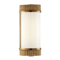 Benton Aged Brass Bathroom Light By Hudson Valley Lighting